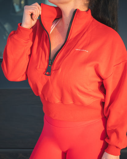 Lyhyt ja pirteä hoodie