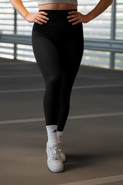 Musta scrunch-trikoot I Artemis