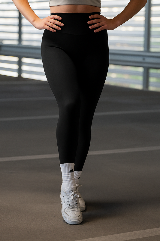 Musta scrunch-trikoot I Artemis